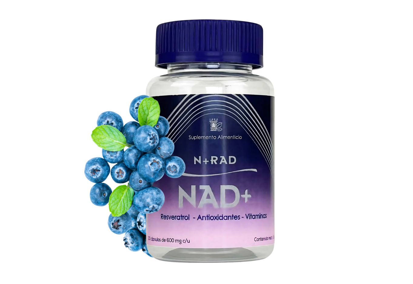 NAD + Resveratrol - Antioxidantes - Vitaminas