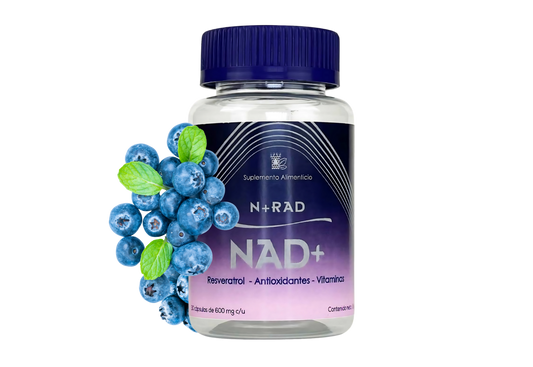 NAD + Resveratrol - Antioxidantes - Vitaminas